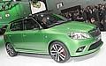 RS jetzt auch für den Skoda Fabia. Auffallend die vorderen Stoßfänger mit integrierten Nebelscheinwerfern bzw. Tagfahrlicht. Foto: unitedpictures/auto-reporter.net